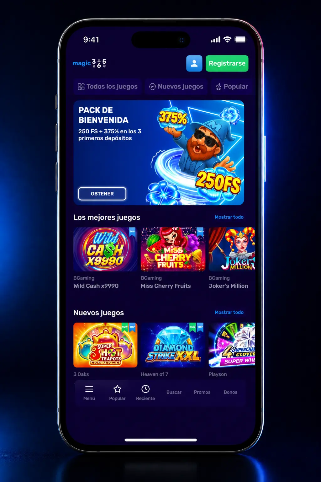 Pasos para instalar la app Magic365 en iOS usando Safari y agregarla a la pantalla de inicio del iPhone o iPad.
