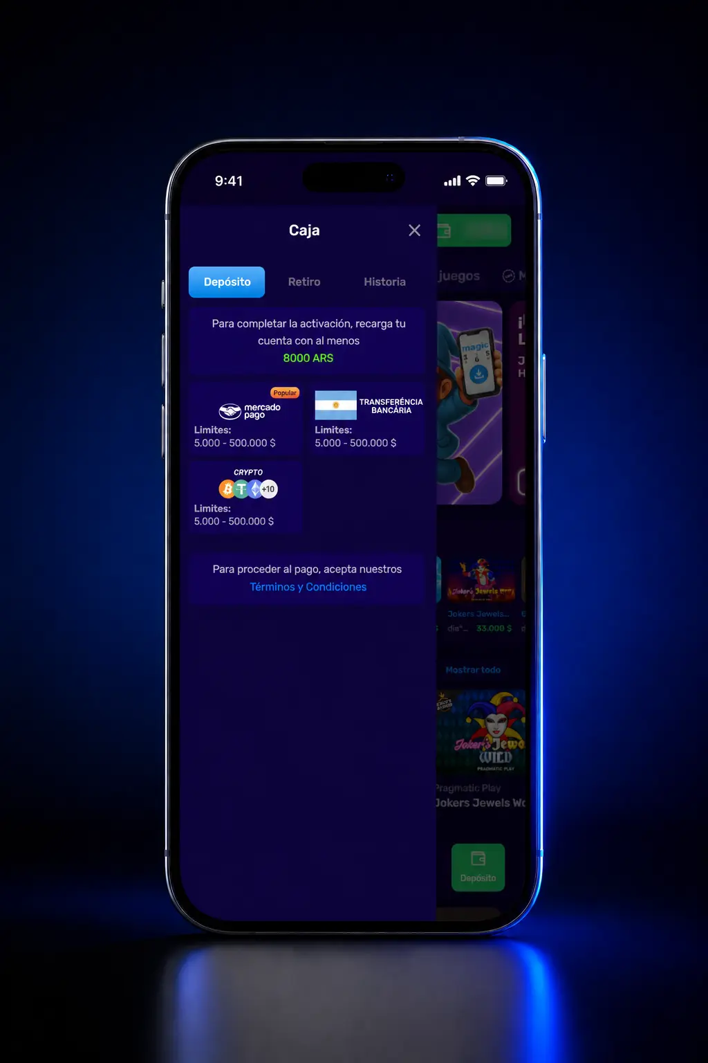 Guía paso a paso para realizar una apuesta deportiva en el sportsbook de Magic365 Argentina desde el celular