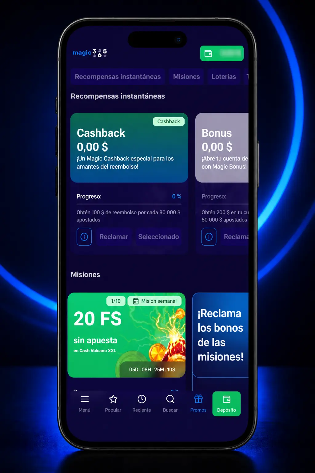 Guía paso a paso para activar bonos en Magic365 Argentina: registro, depósito mínimo y código promocional